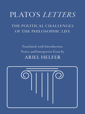 cover image of Plato's "Letters"